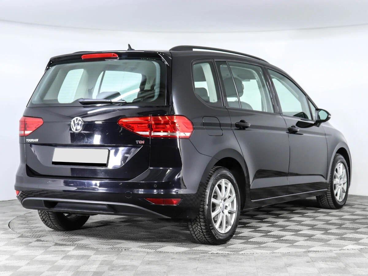 Volkswagen Touran 2018, черный
