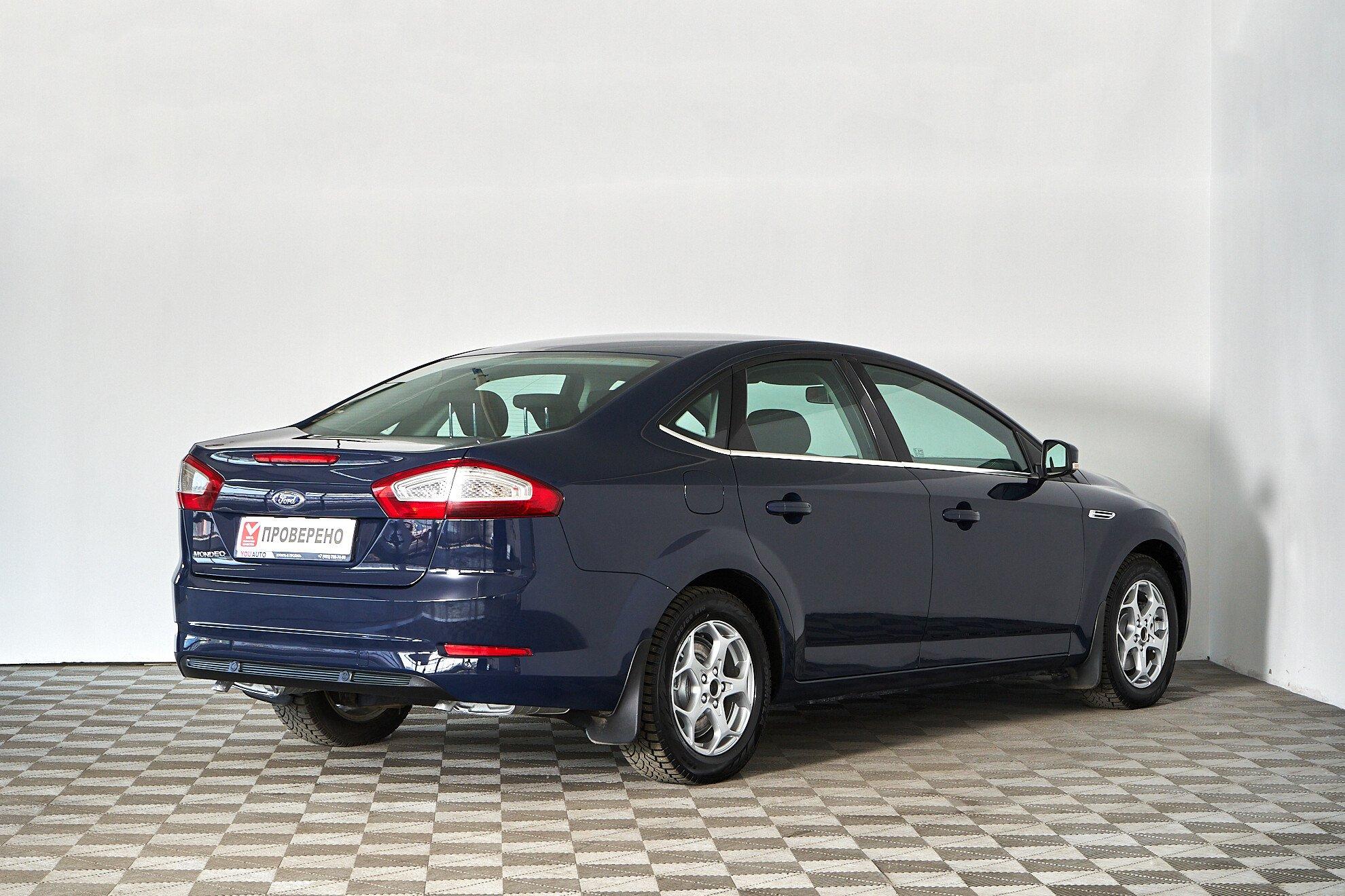 Ford Mondeo 2012, синий
