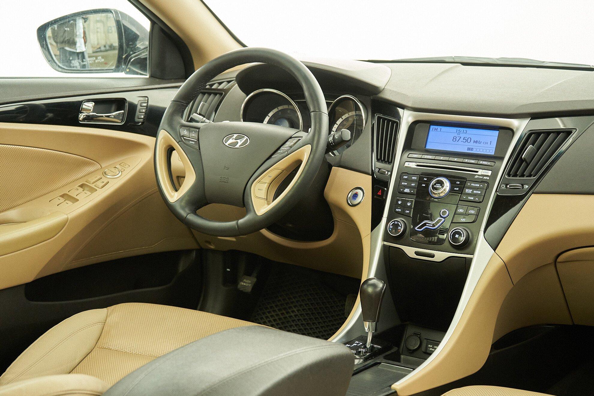 Hyundai Sonata 2011, черный