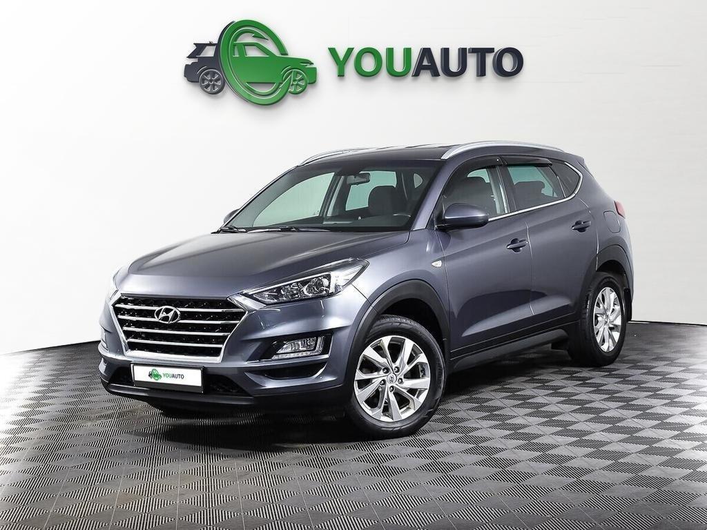 Hyundai Tucson 2020, серый