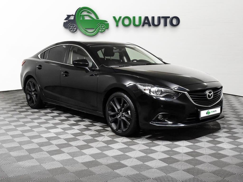Mazda 6 2014, черный