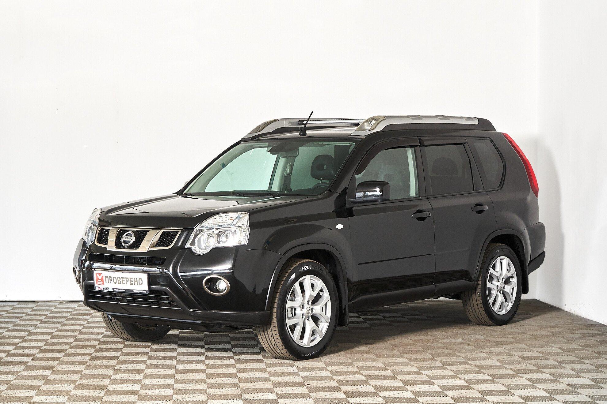 Nissan X-Trail 2013, черный