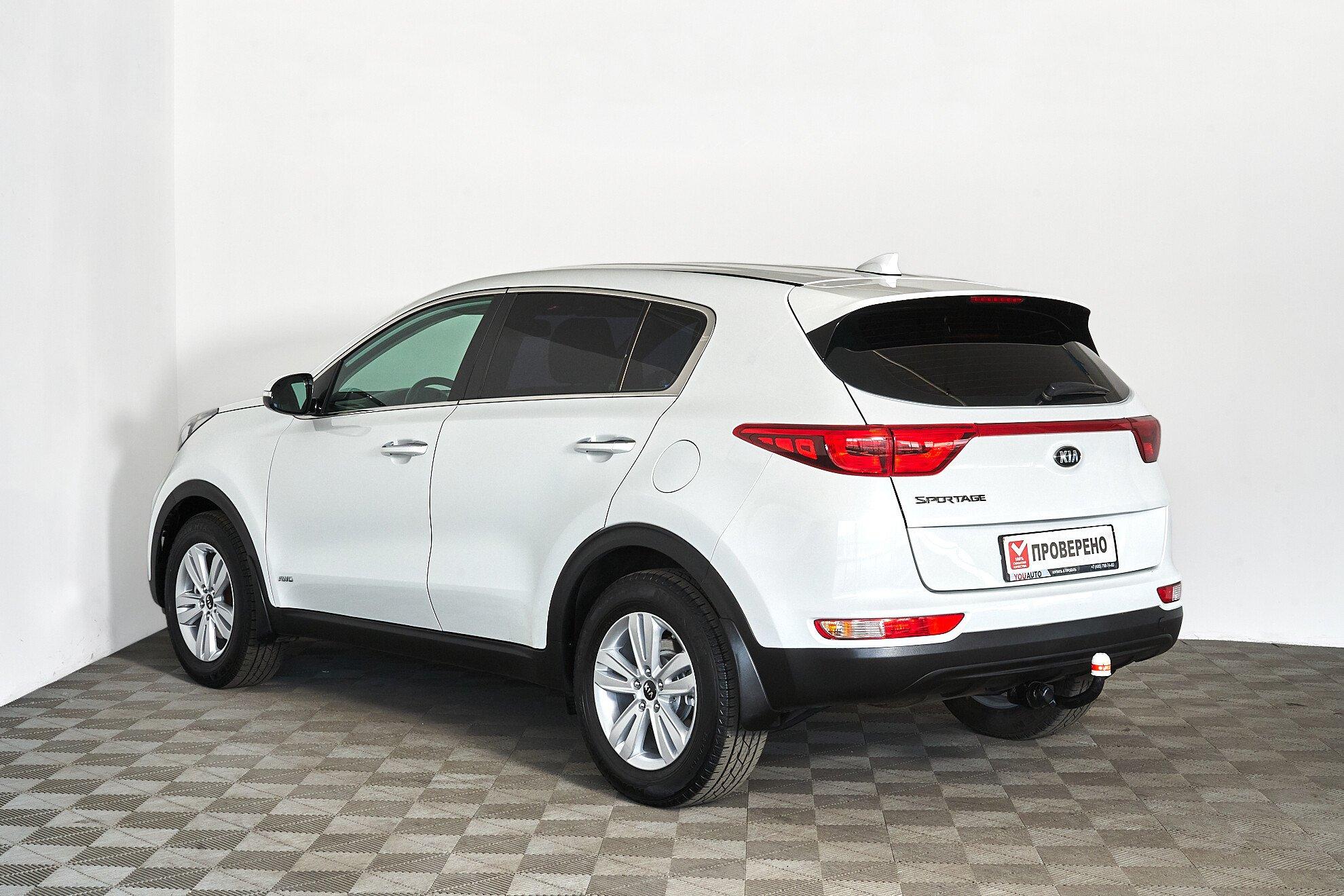 Kia Sportage 2017, белый