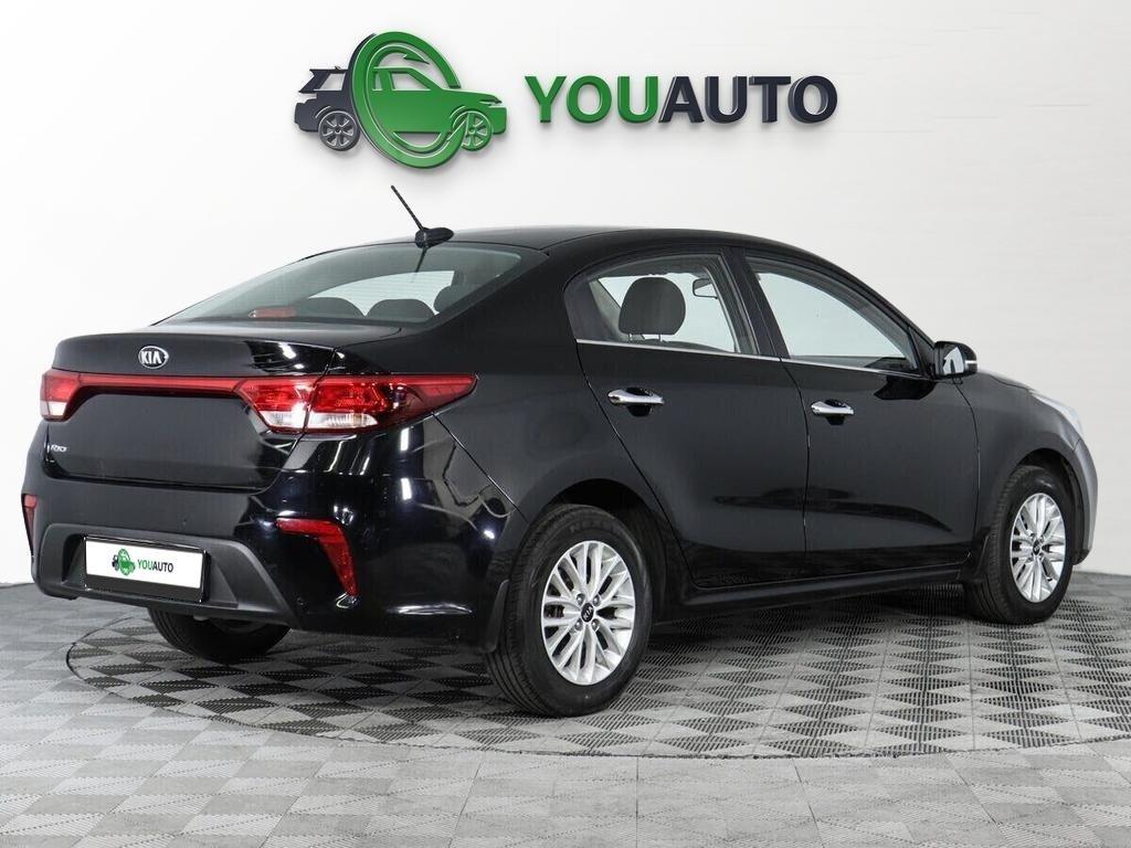 Kia Rio 2018, черный