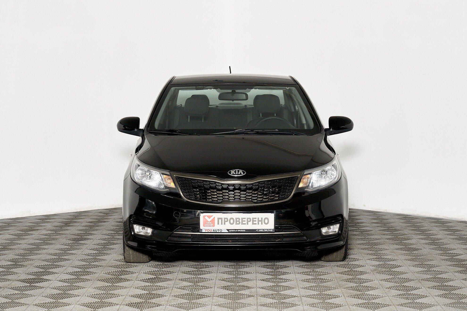 Kia Rio 2017, черный