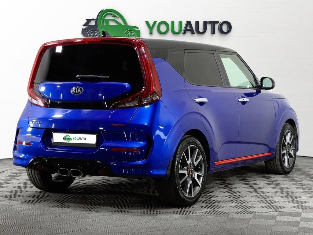 Kia Soul 2020, синий