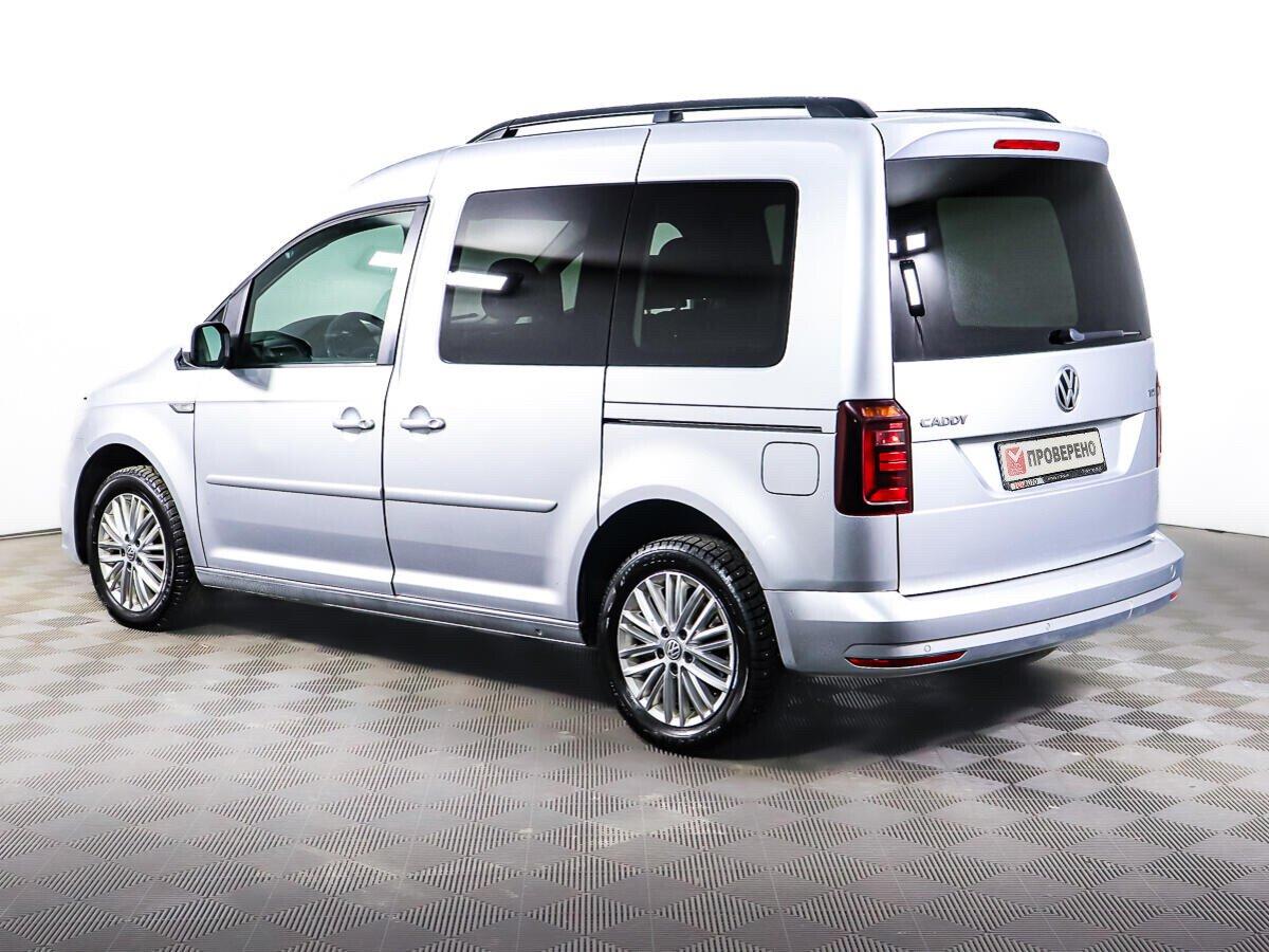Volkswagen Caddy 2015, серебряный