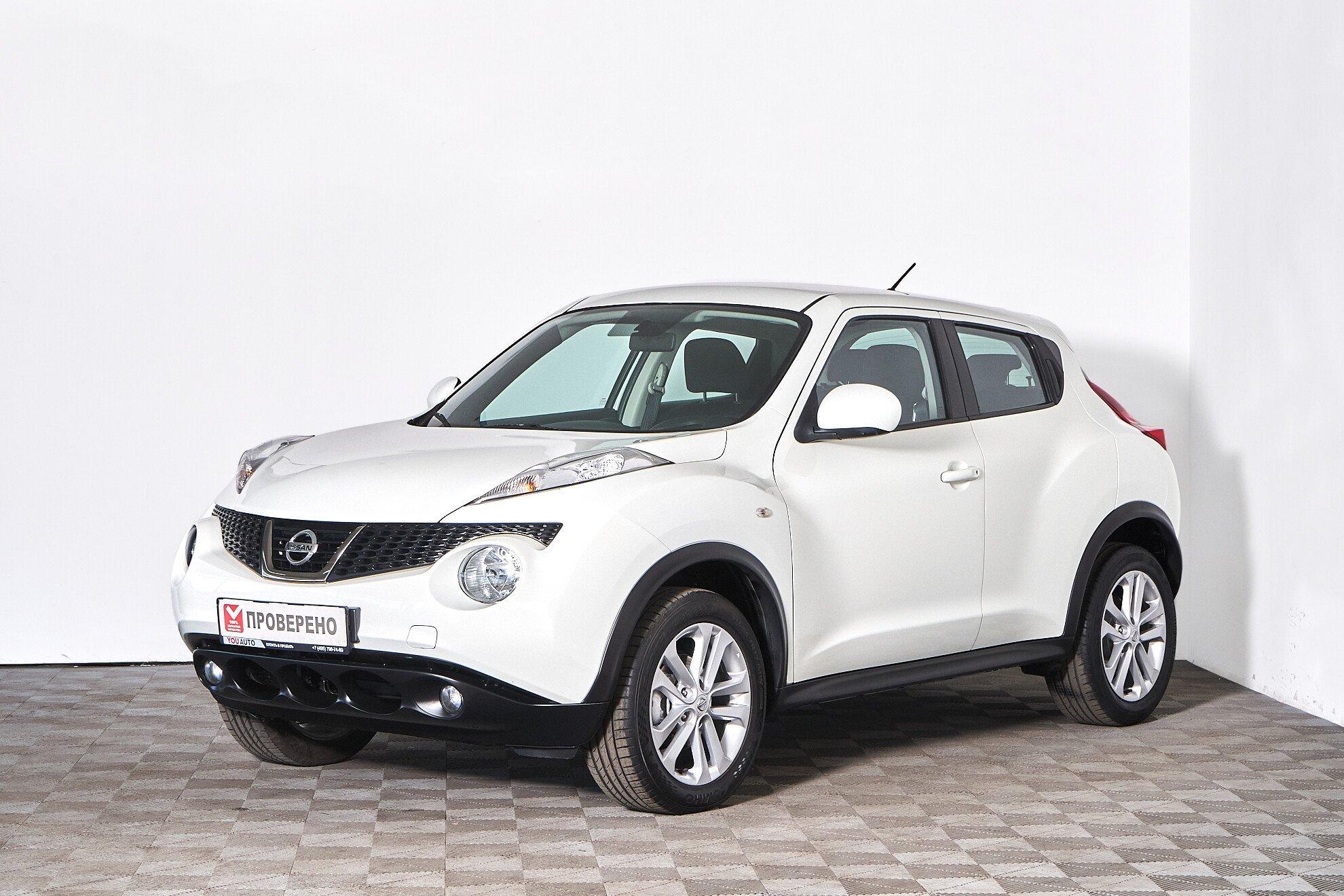Nissan Juke 2014, белый