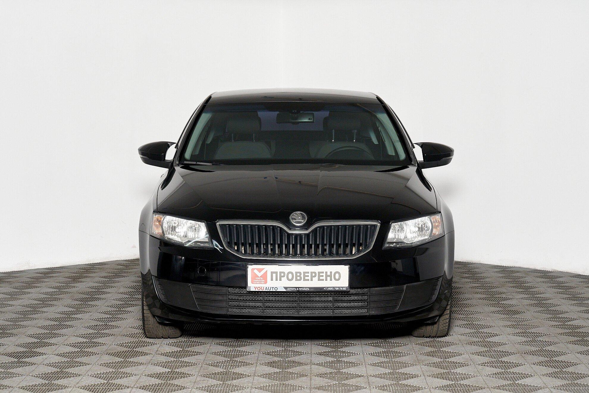 Skoda Octavia 2014, черный