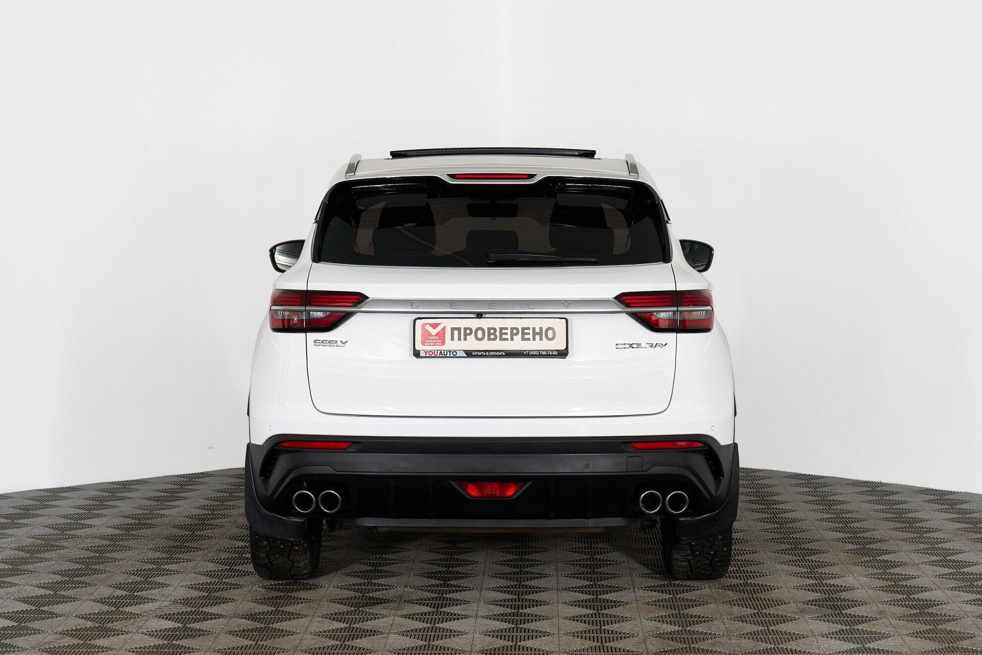 Geely Coolray 2023, белый
