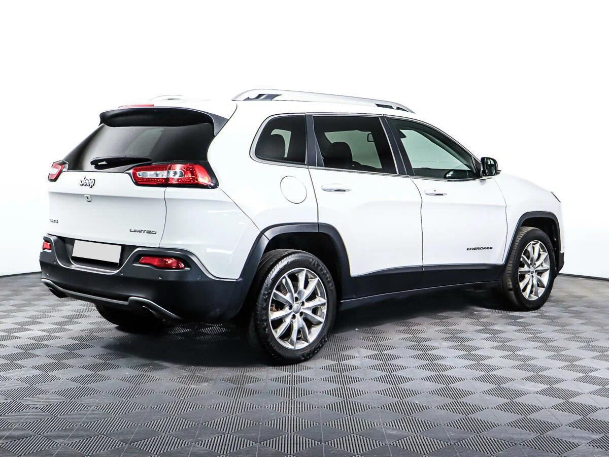 Jeep Cherokee 2018, белый