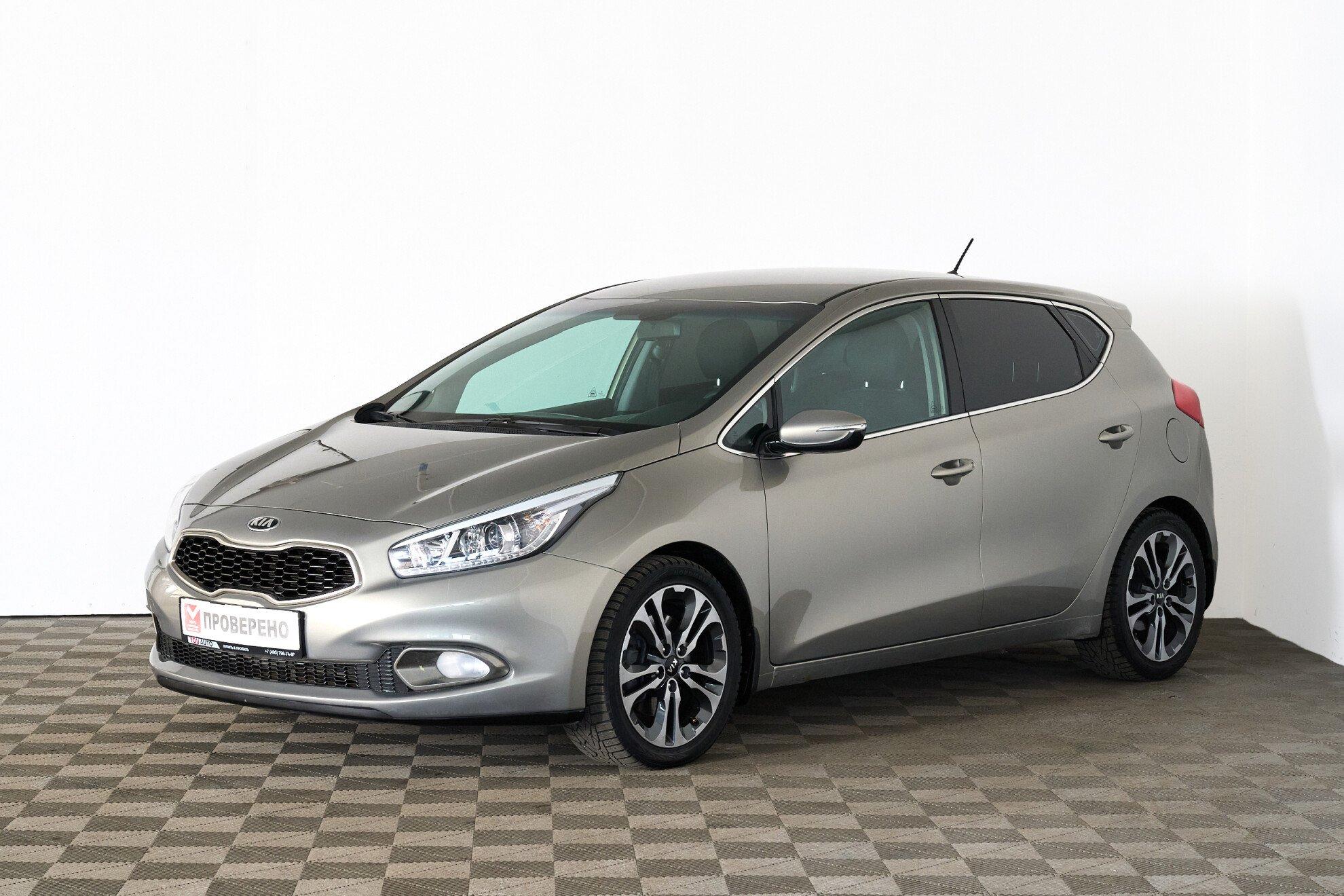 Kia Ceed 2013, серебряный
