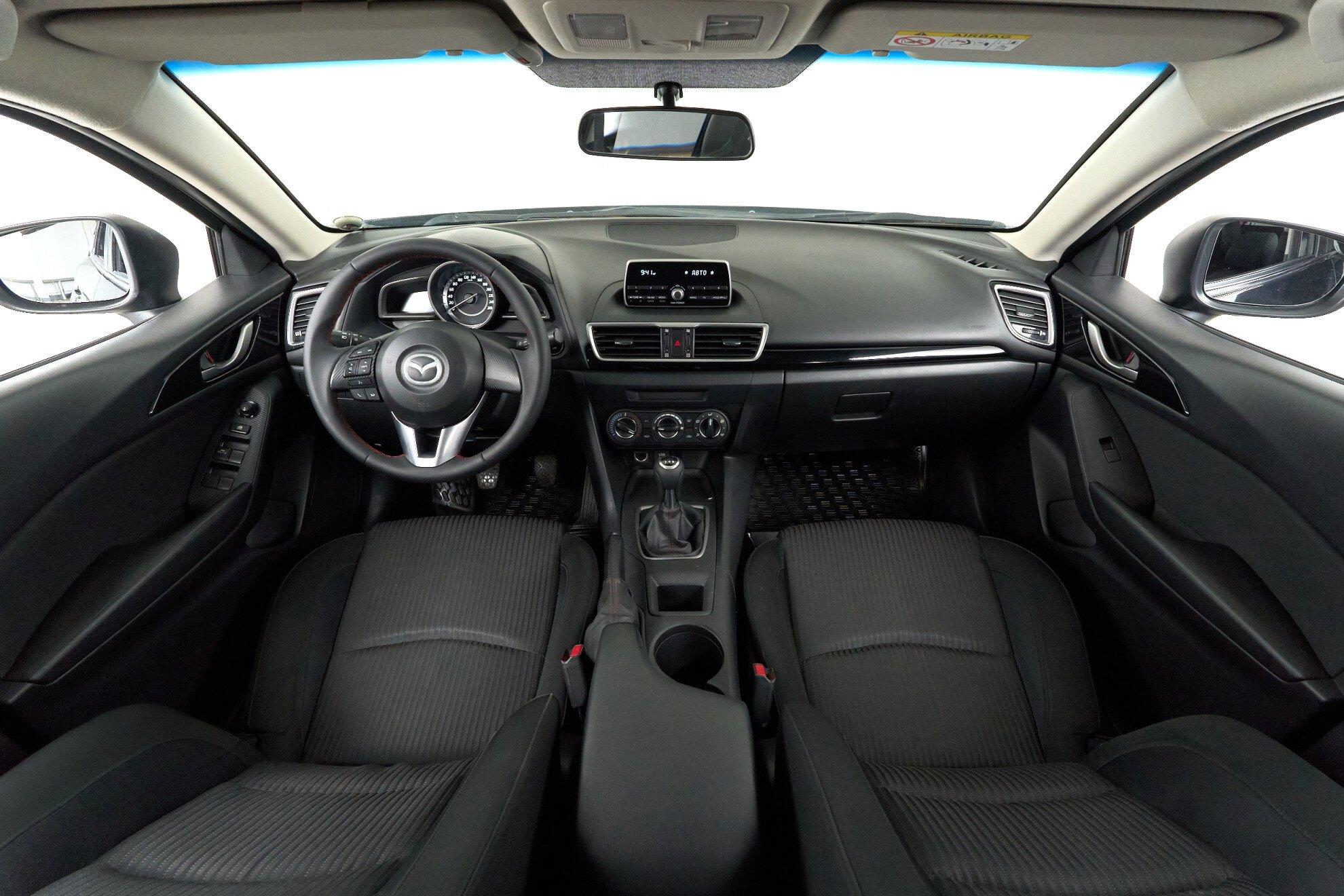 Mazda 3 2014, черный