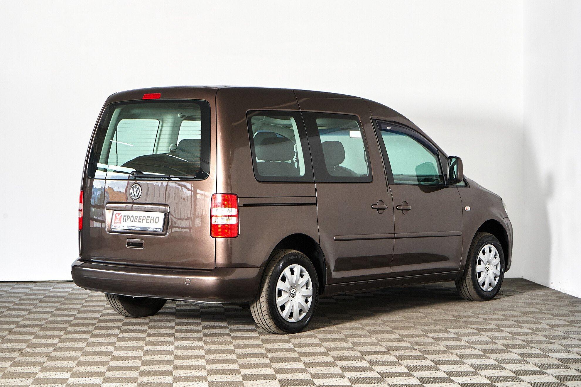 Volkswagen Caddy 2011, коричневый