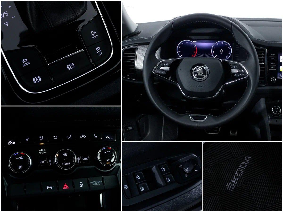 Skoda Kodiaq 2022, белый