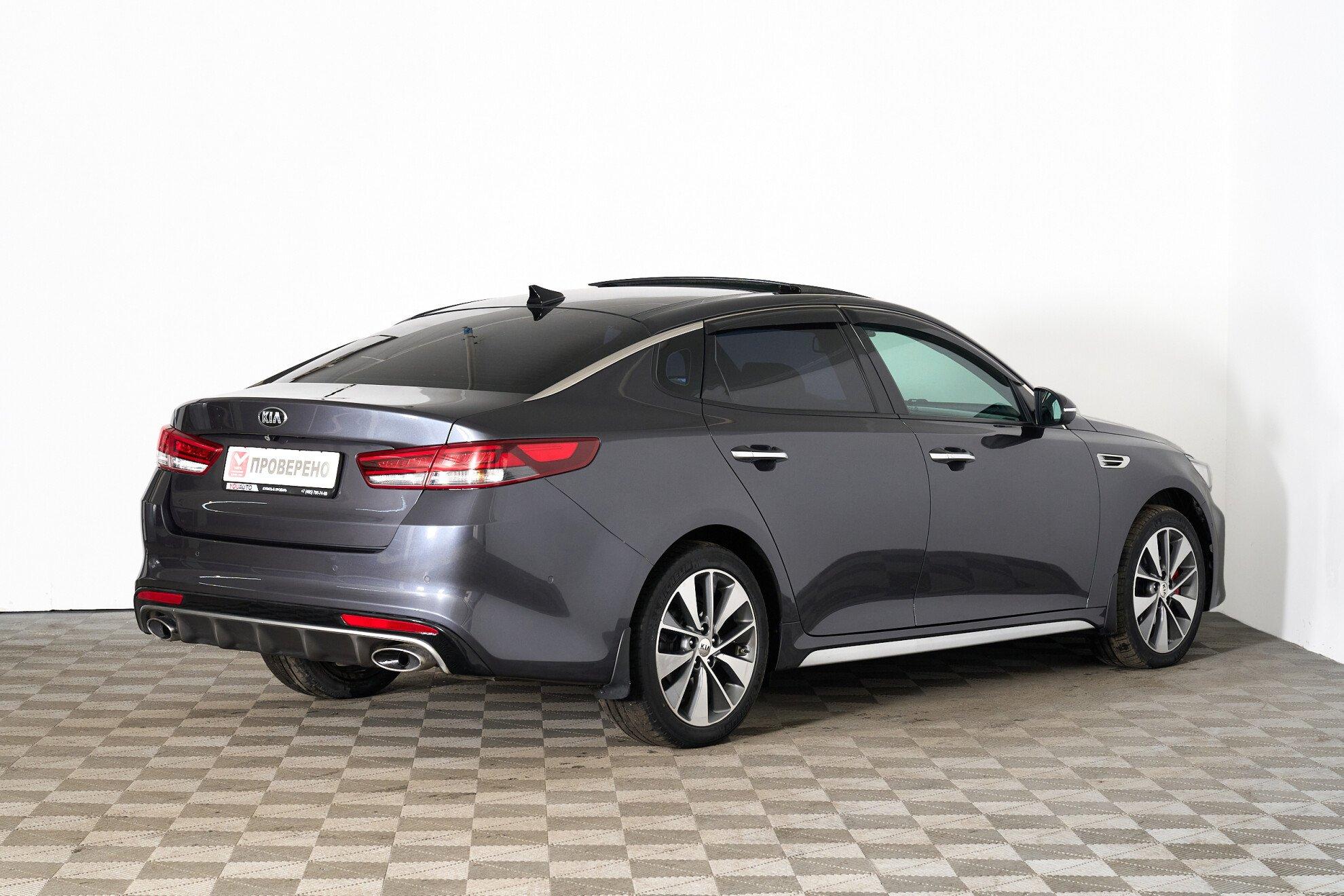 Kia Optima 2017, серый