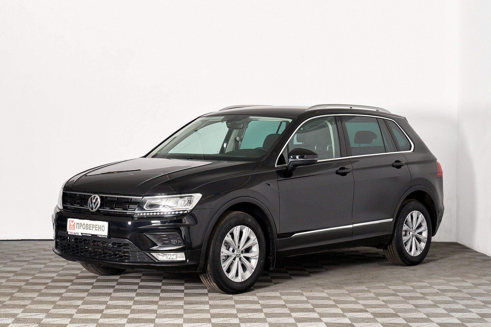 Volkswagen Tiguan 2017, черный