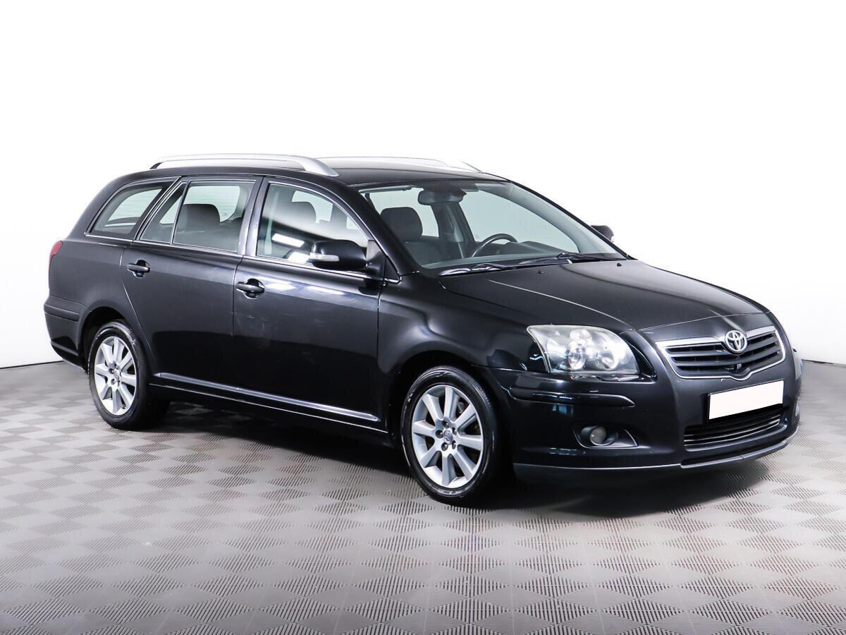 Toyota Avensis 2008, черный