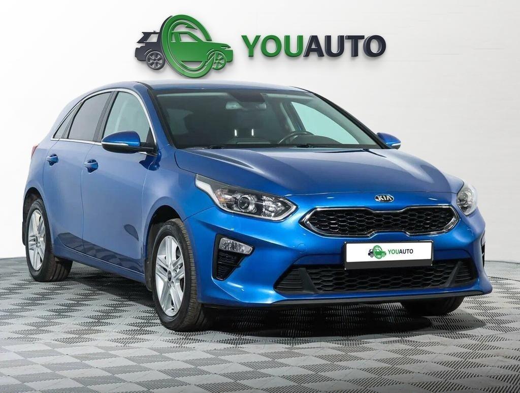 Kia Ceed 2019, синий