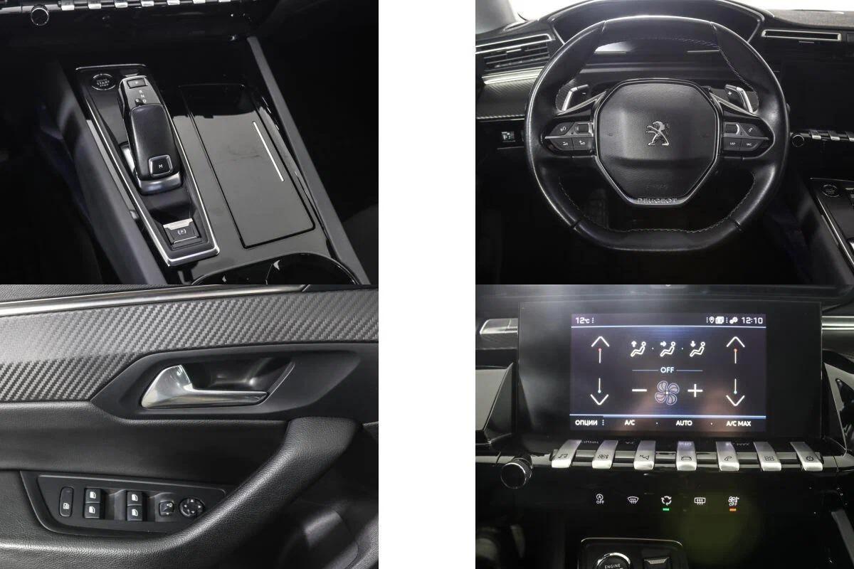 Peugeot 508 2018, черный