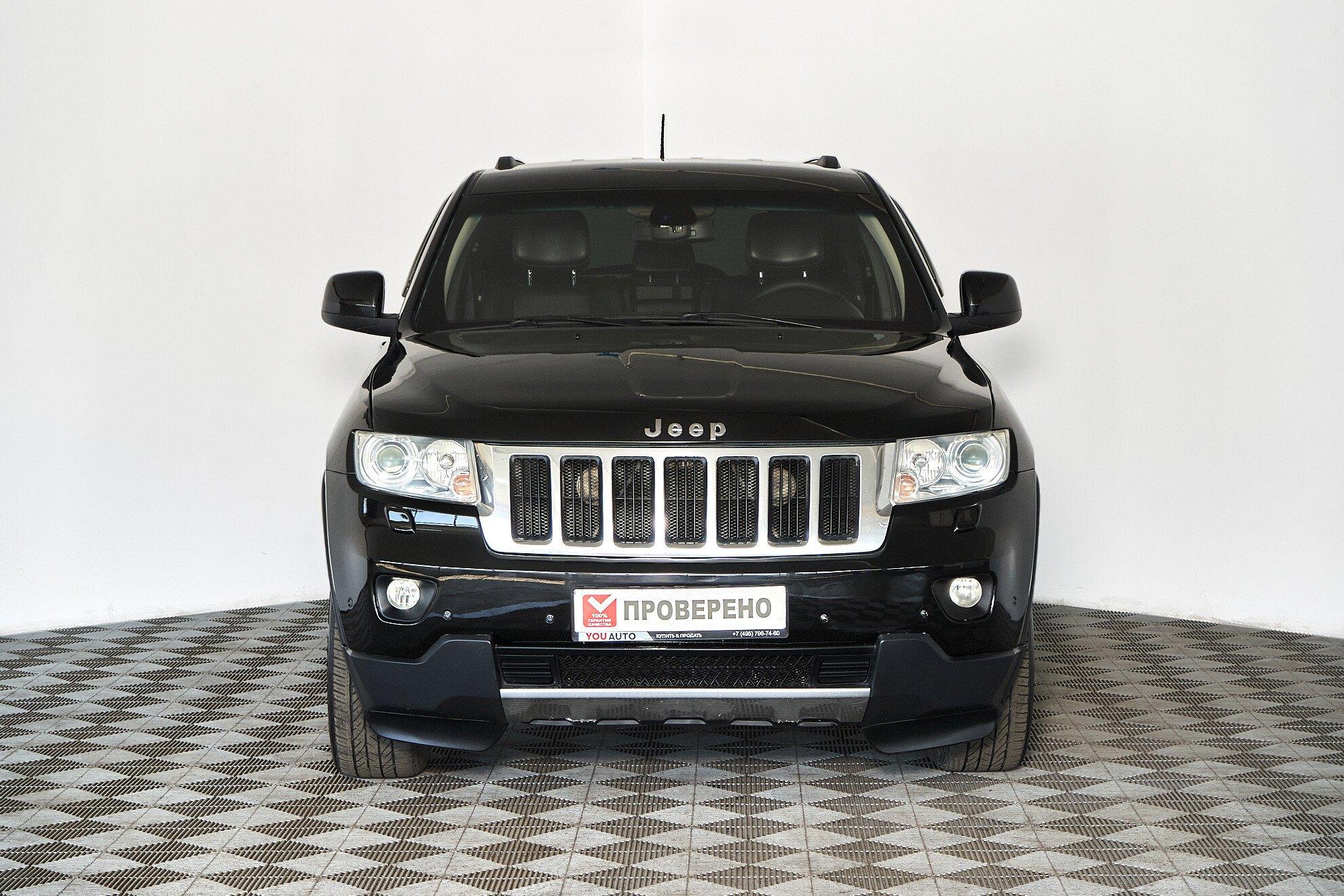 Jeep Grand Cherokee 2012, черный