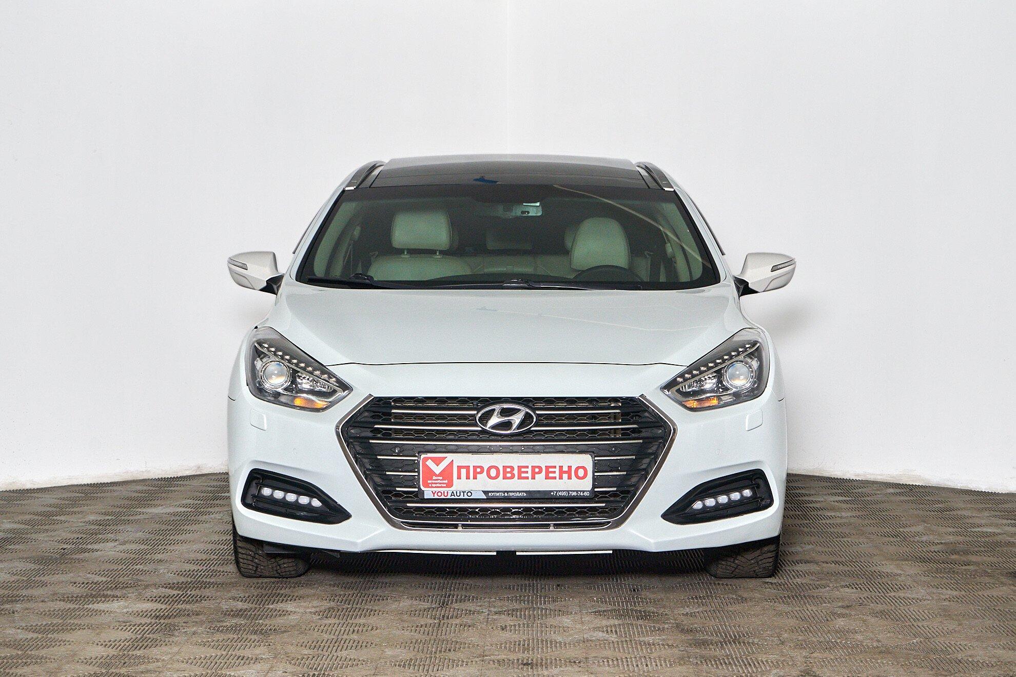 Hyundai i40 2016, белый