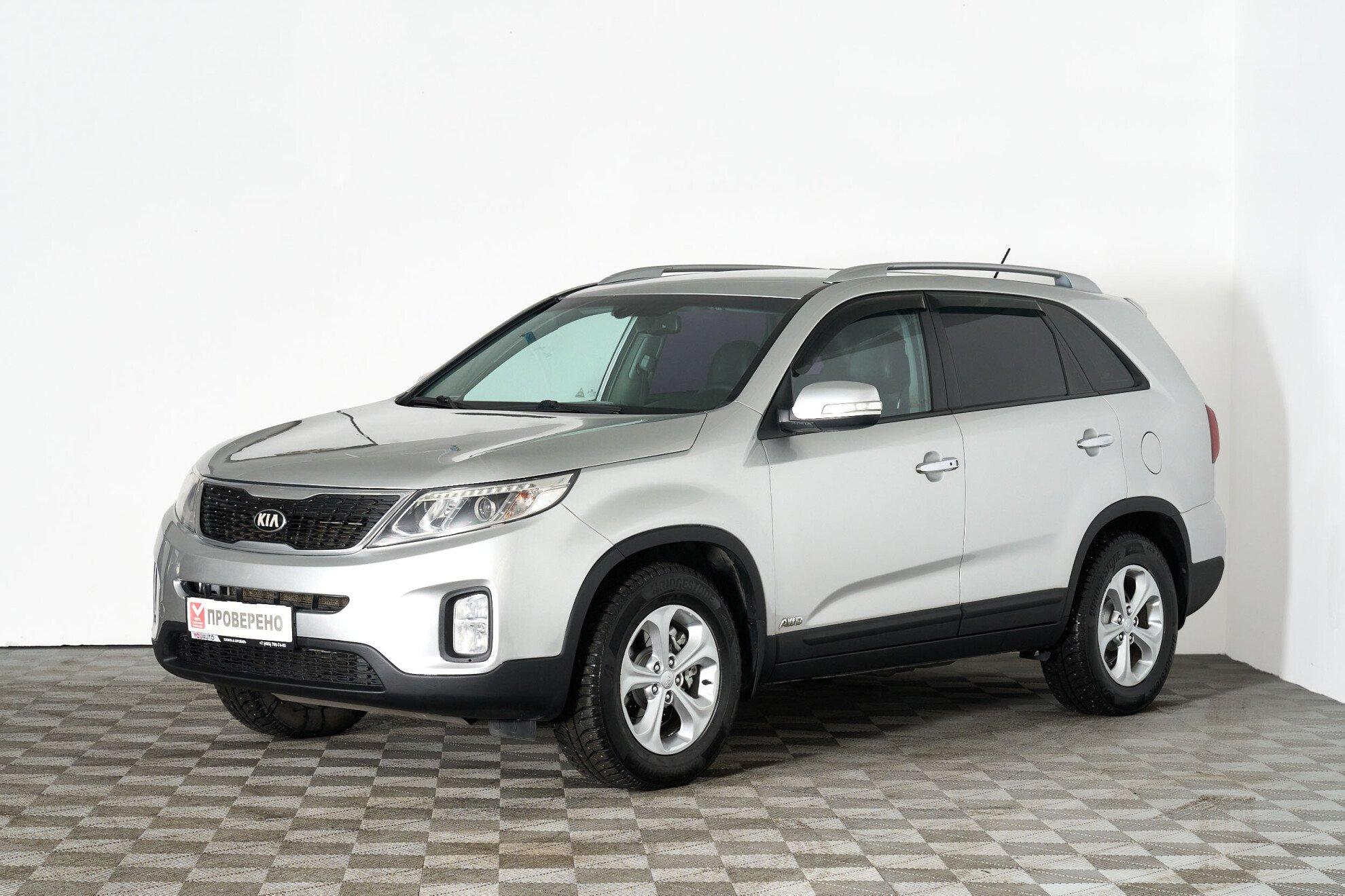 Kia Sorento 2012, серебряный