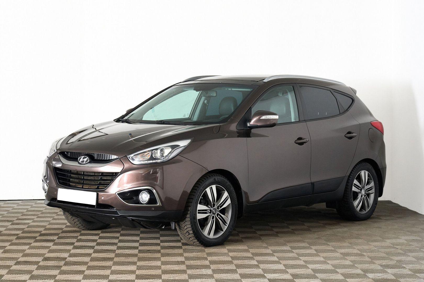 Hyundai ix35 2014, коричневый