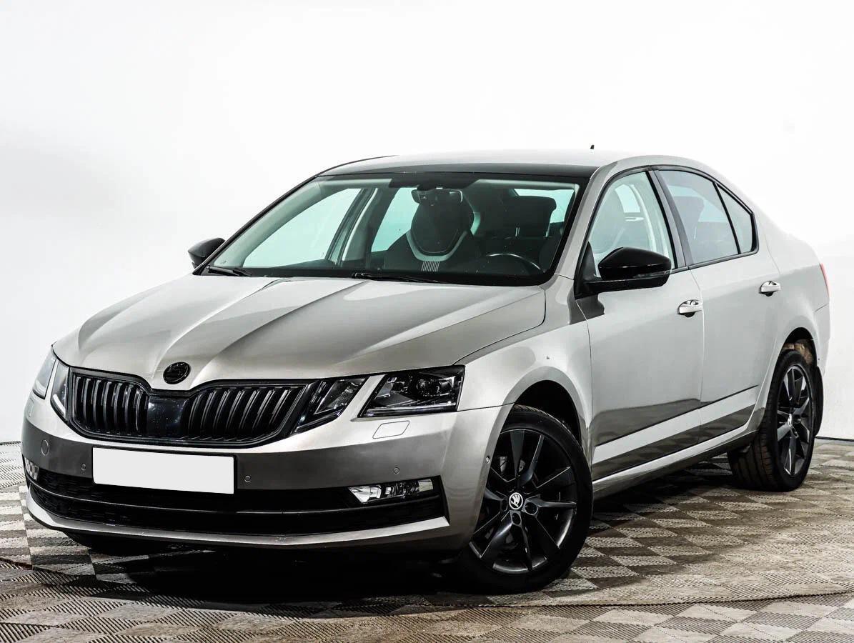 Skoda Octavia 2019, бежевый