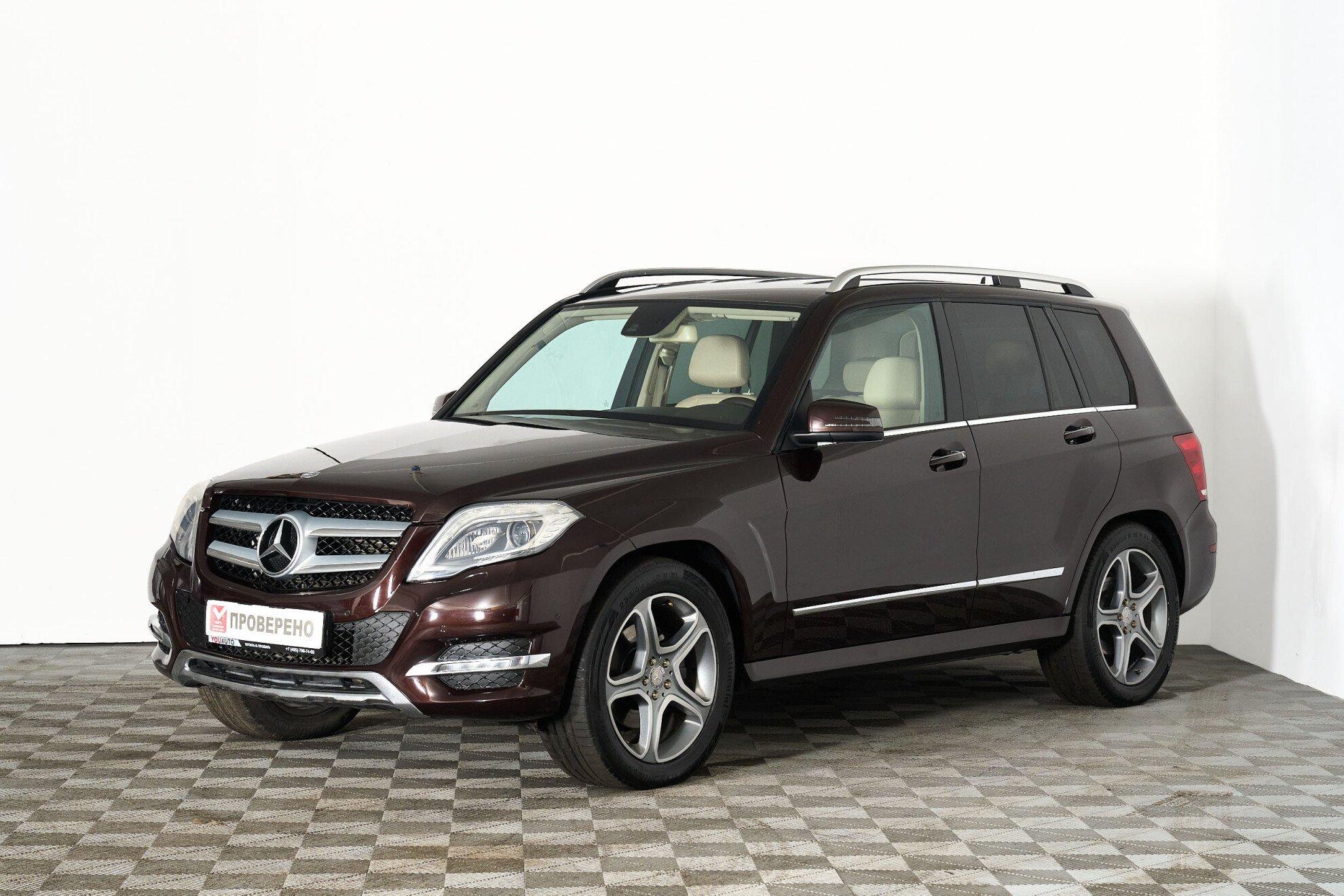 Mercedes-Benz GLK-Класс 2013, коричневый