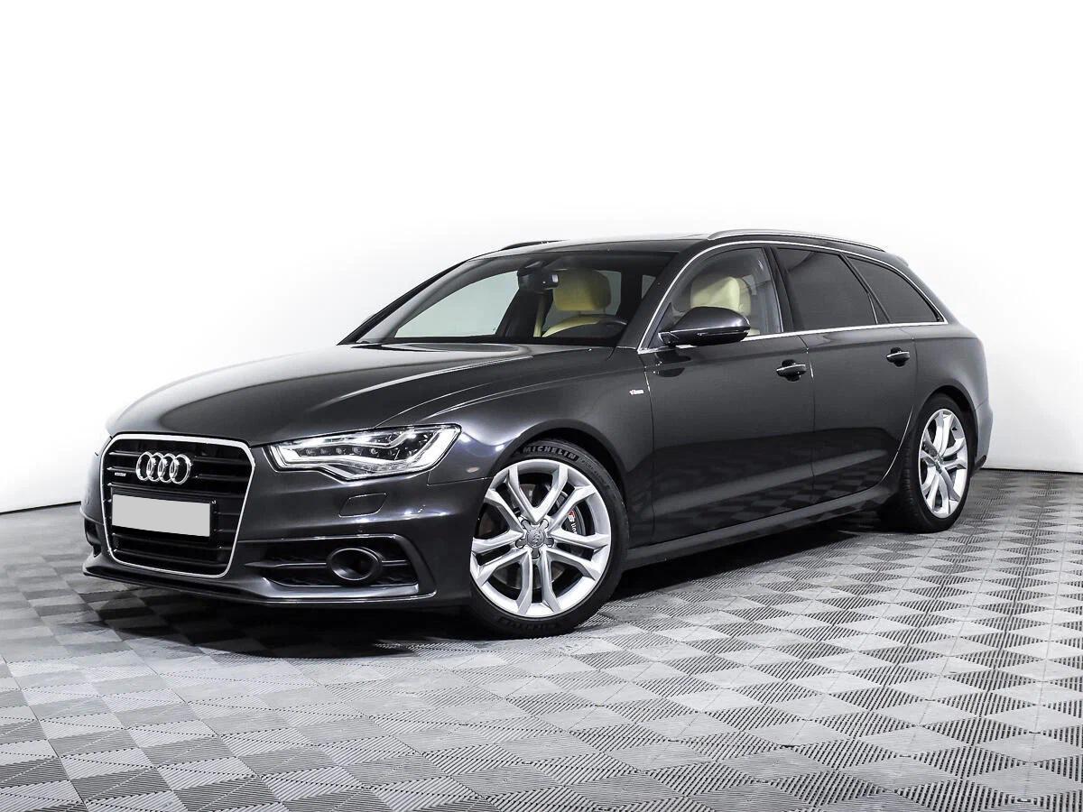 Audi A6 2014, серый