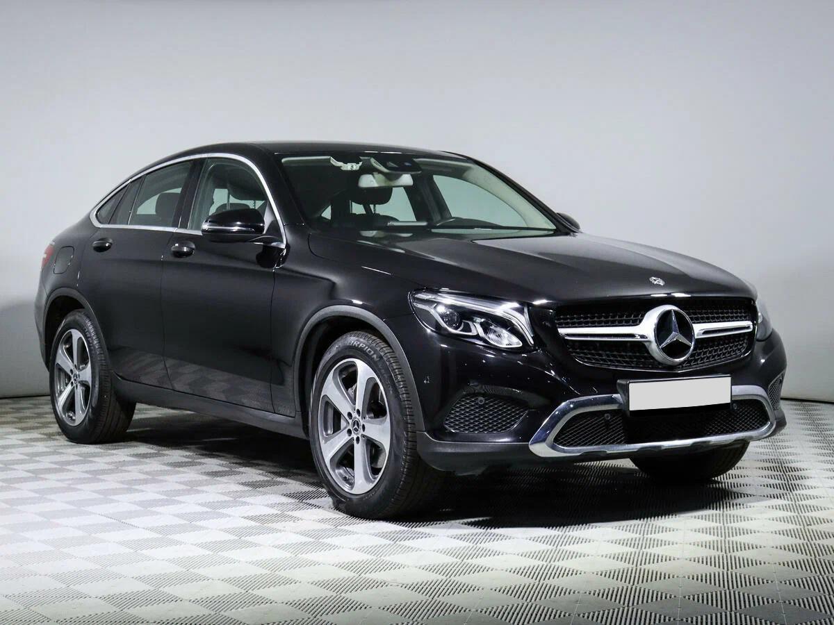 Mercedes-Benz GLC Coupe 2017, черный