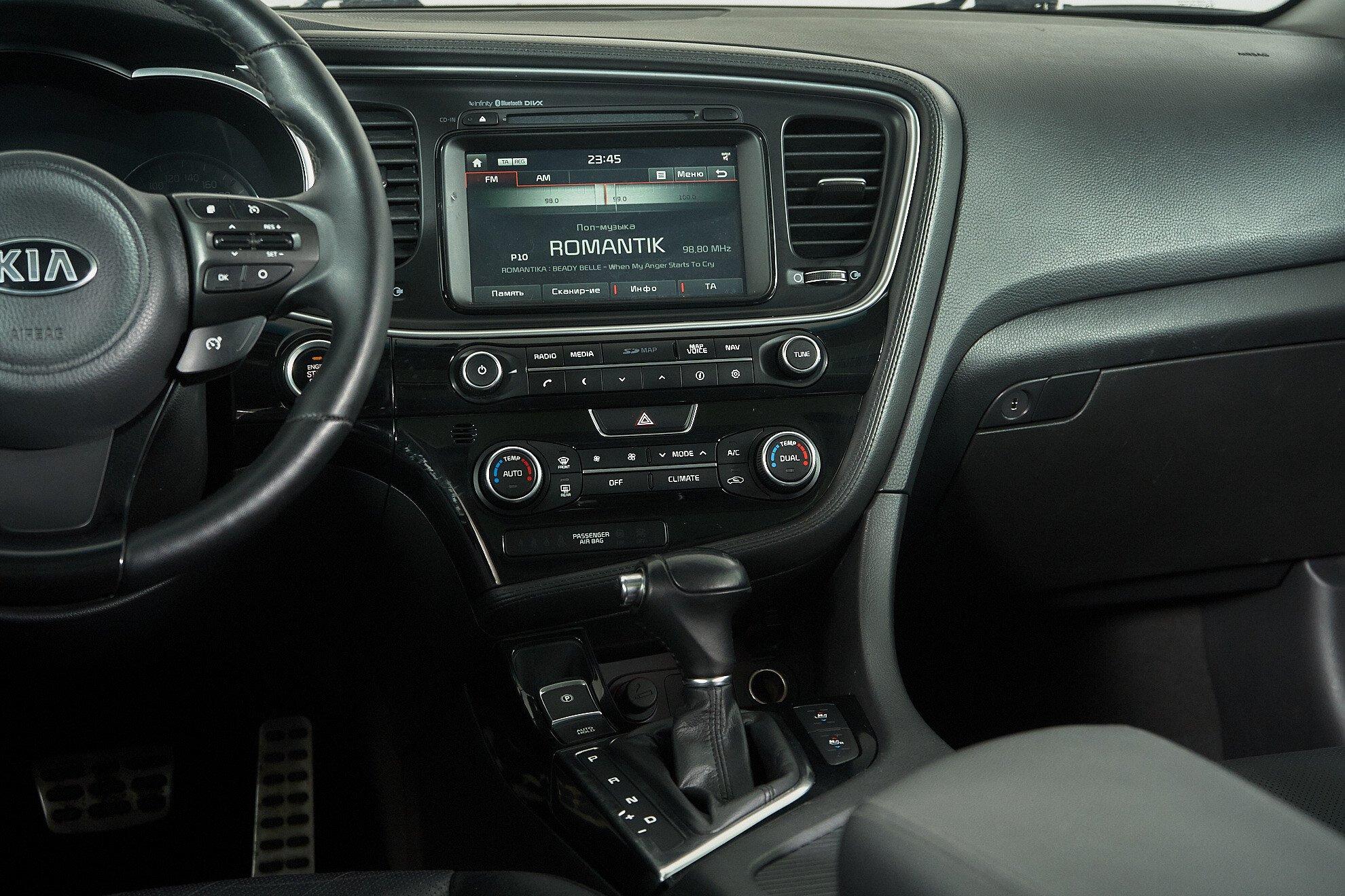 Kia Optima 2014, серебряный