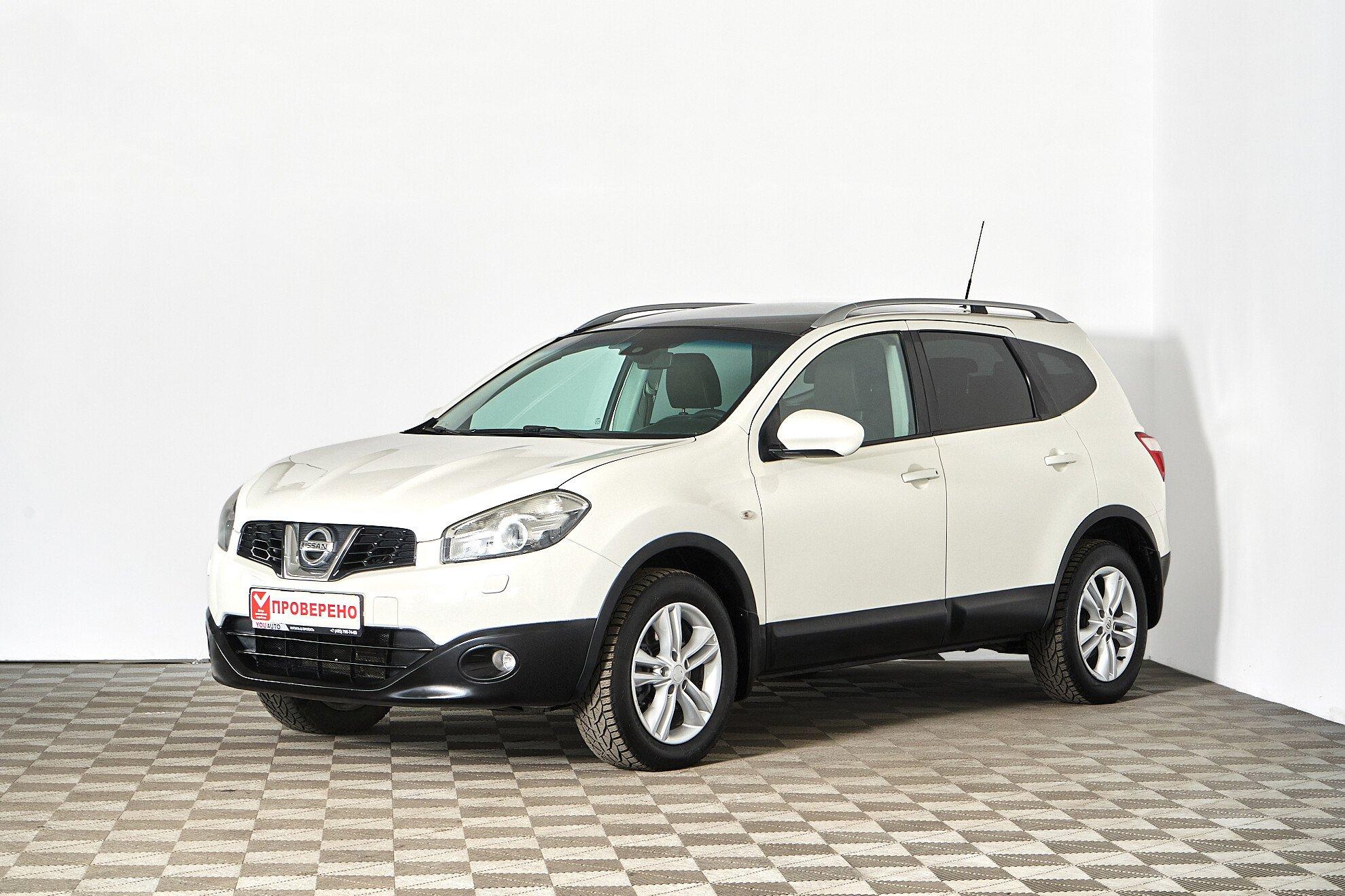Nissan Qashqai+2 2013, белый