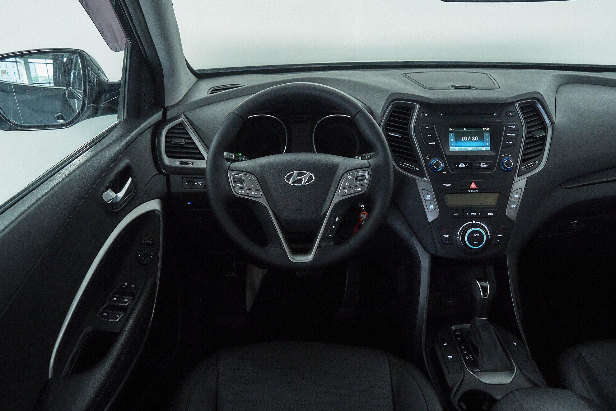 Hyundai Santa Fe 2013, синий