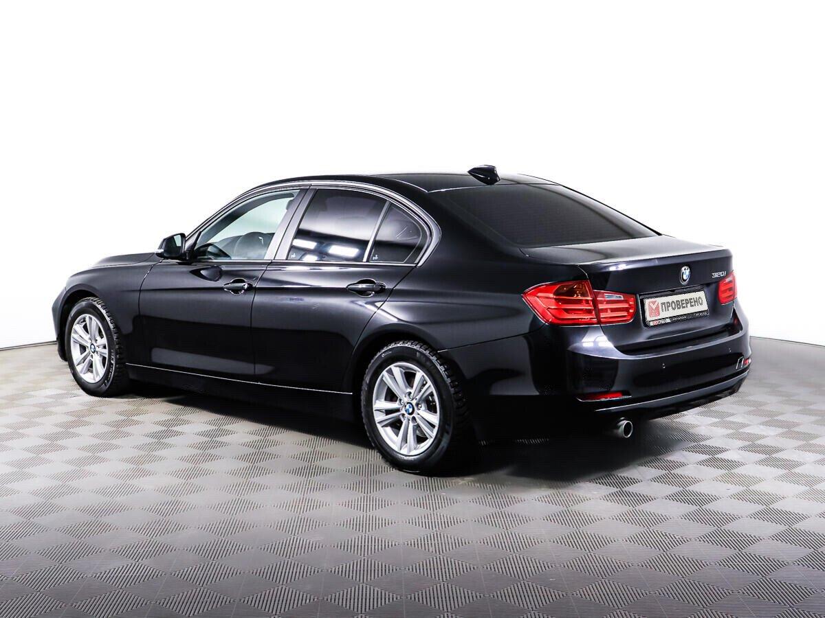 BMW 3 серии 2015, черный