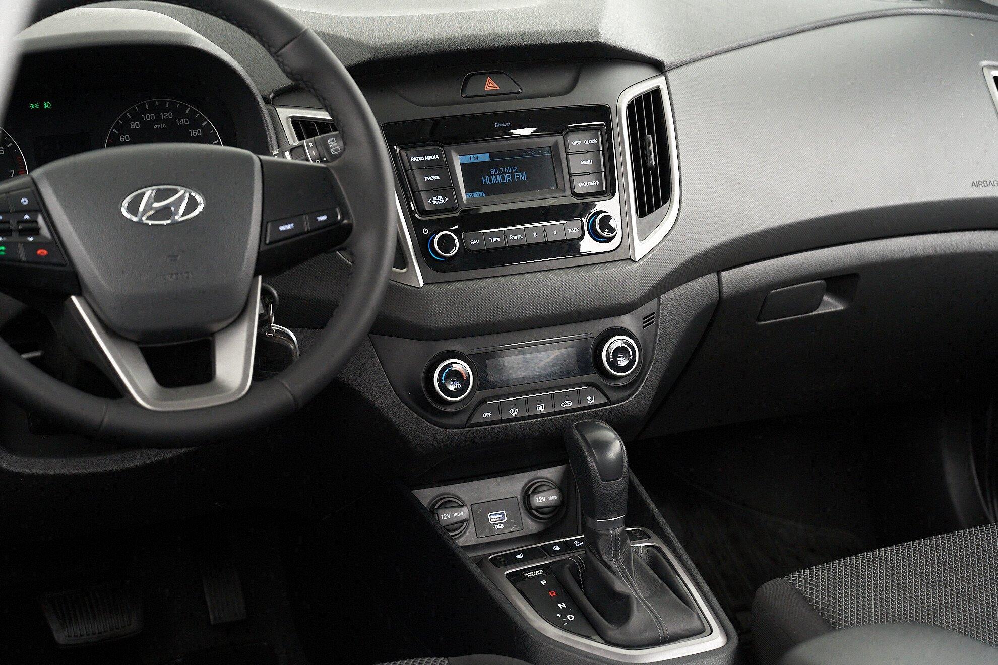 Hyundai Creta 2018, серебряный