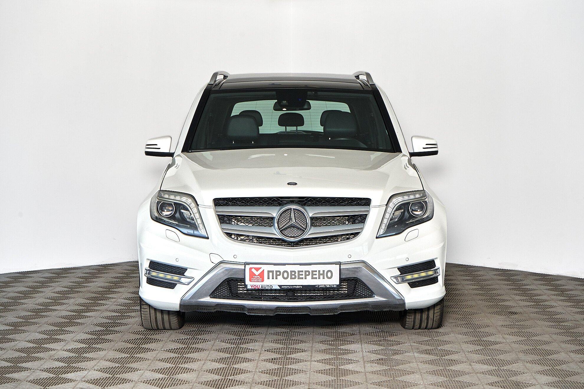 Mercedes-Benz GLK-Класс 2014, белый