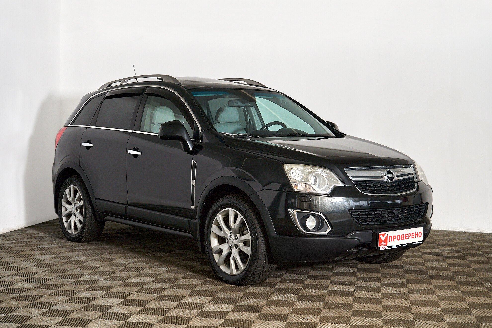 Opel Antara 2013, черный