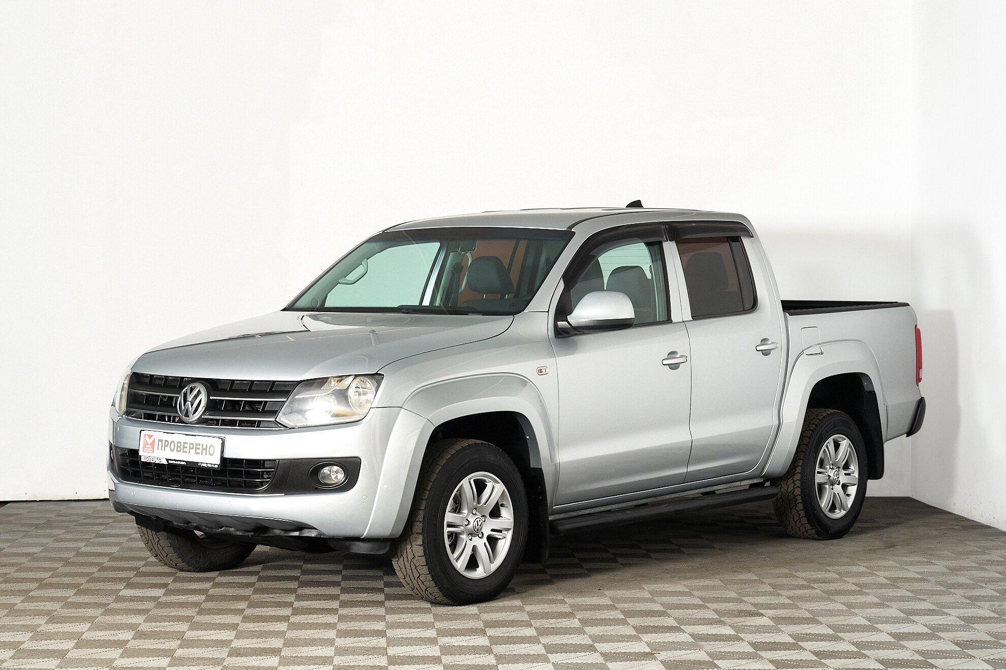 Volkswagen Amarok 2013, серебряный