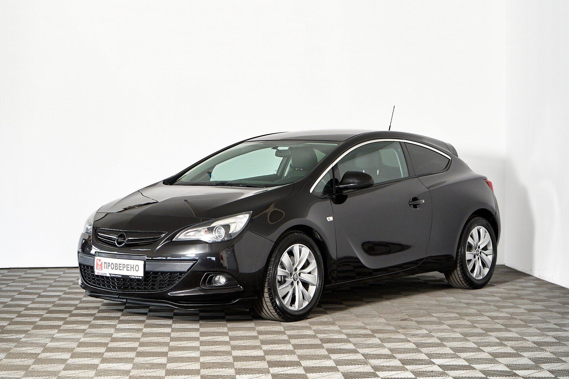Opel Astra 2013, черный