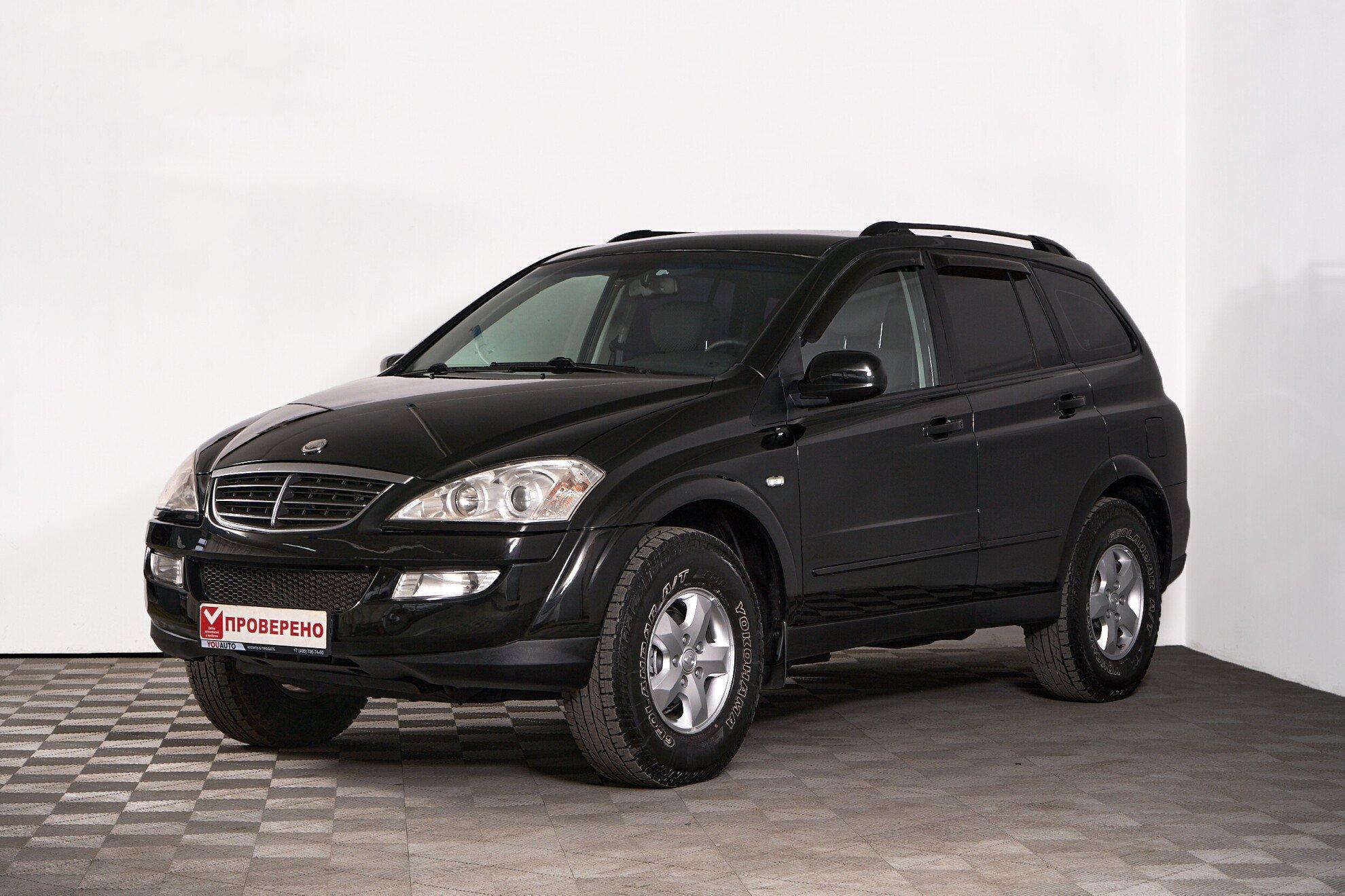 SsangYong Kyron 2013, черный