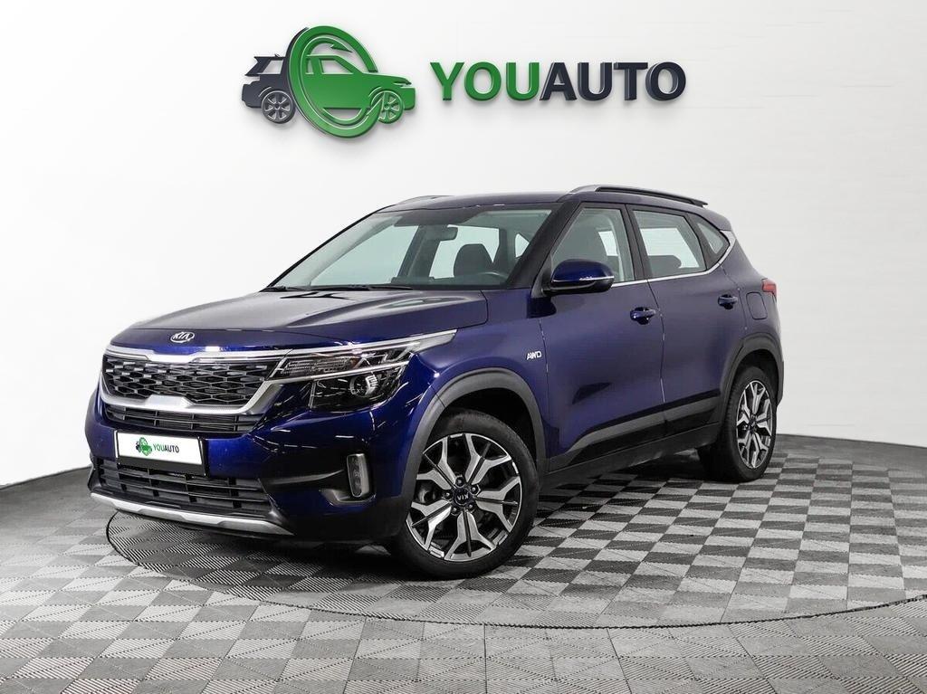 Kia Seltos 2020, синий