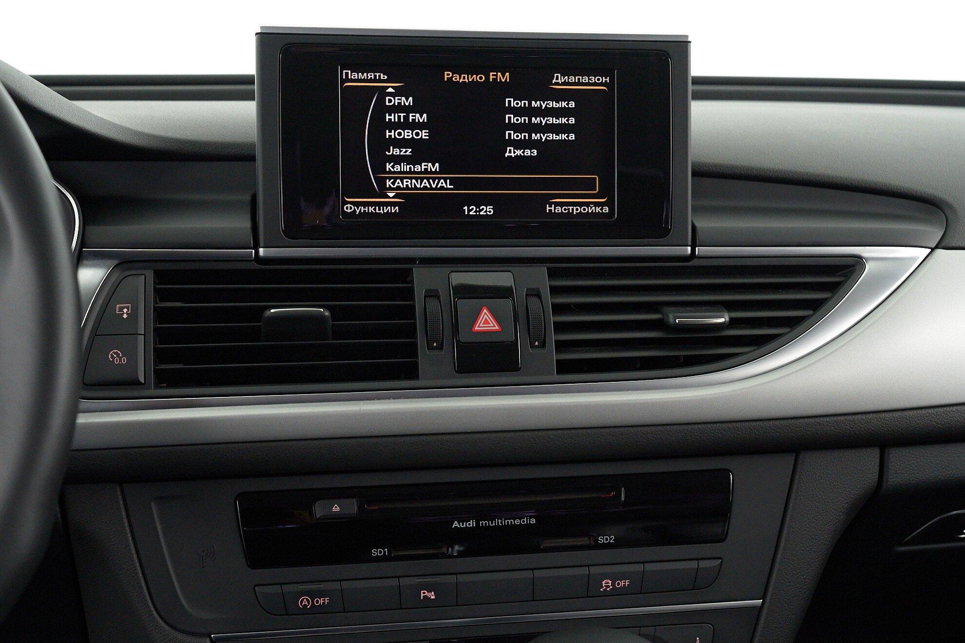 Audi A6 2013, черный