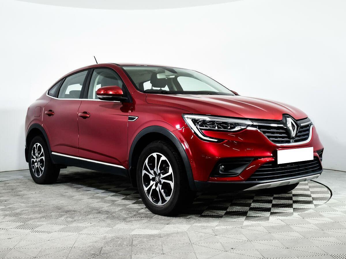 Renault Arkana 2022, красный