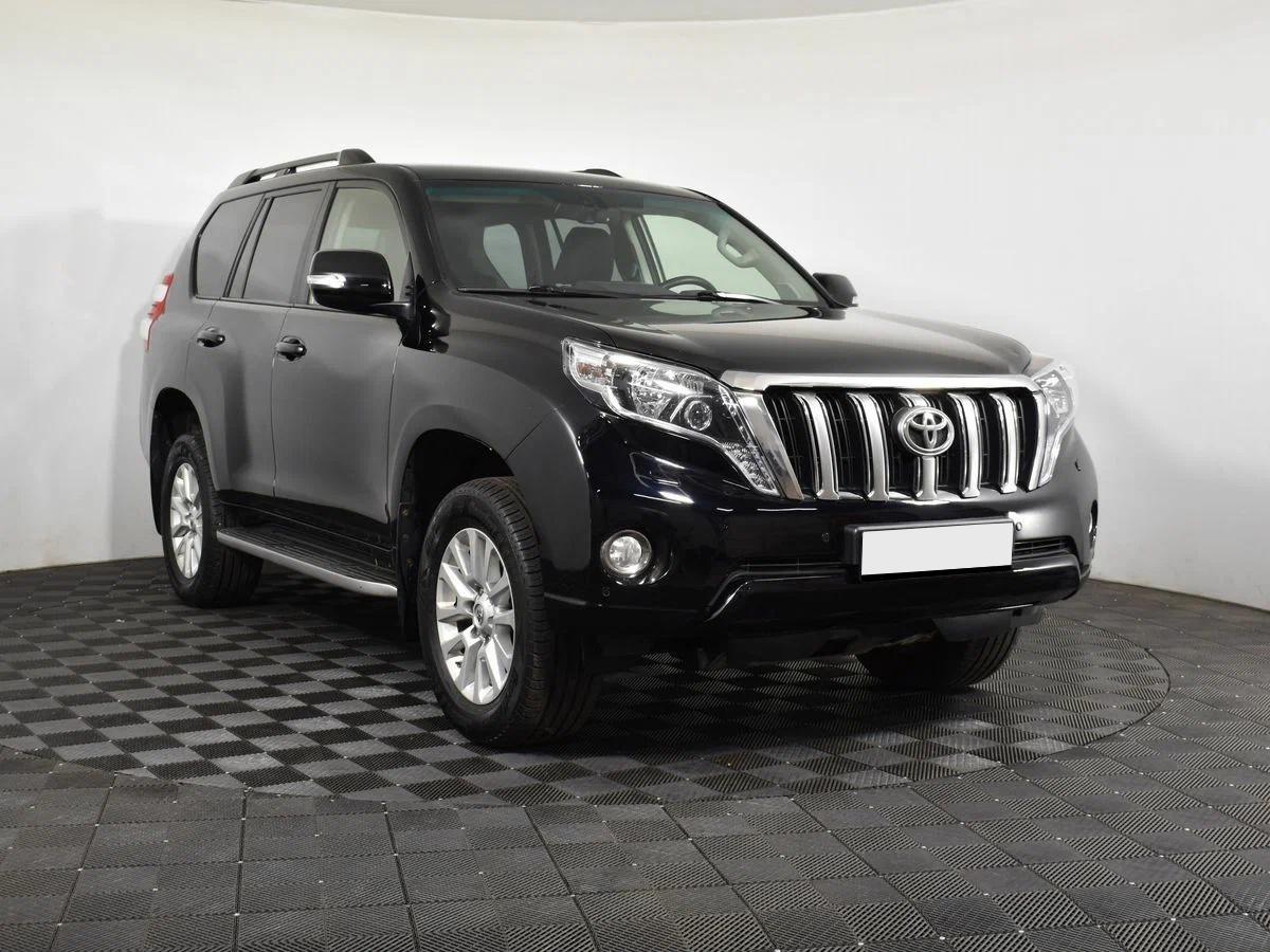 Toyota Land Cruiser Prado 2017, черный