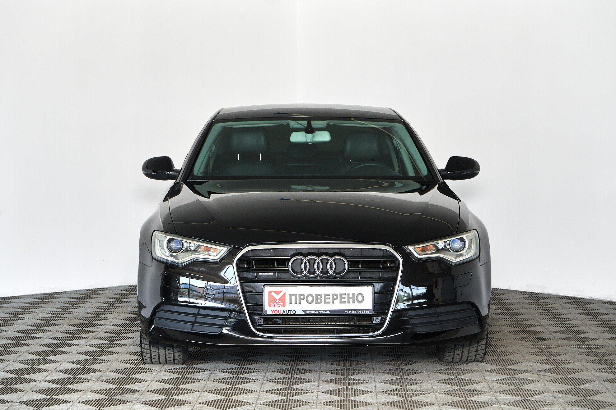 Audi A6 2012, черный