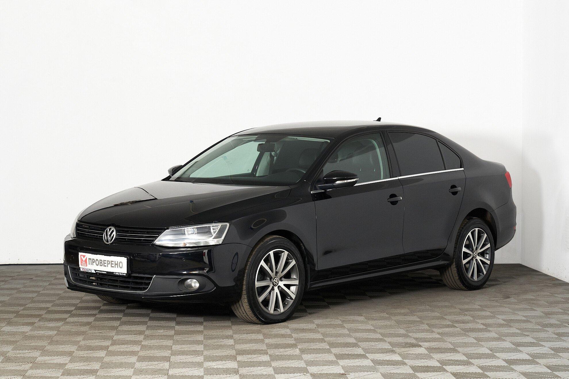 Volkswagen Jetta 2011, черный