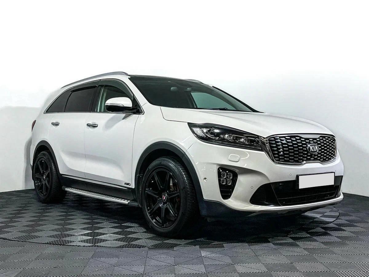 Kia Sorento 2018, белый