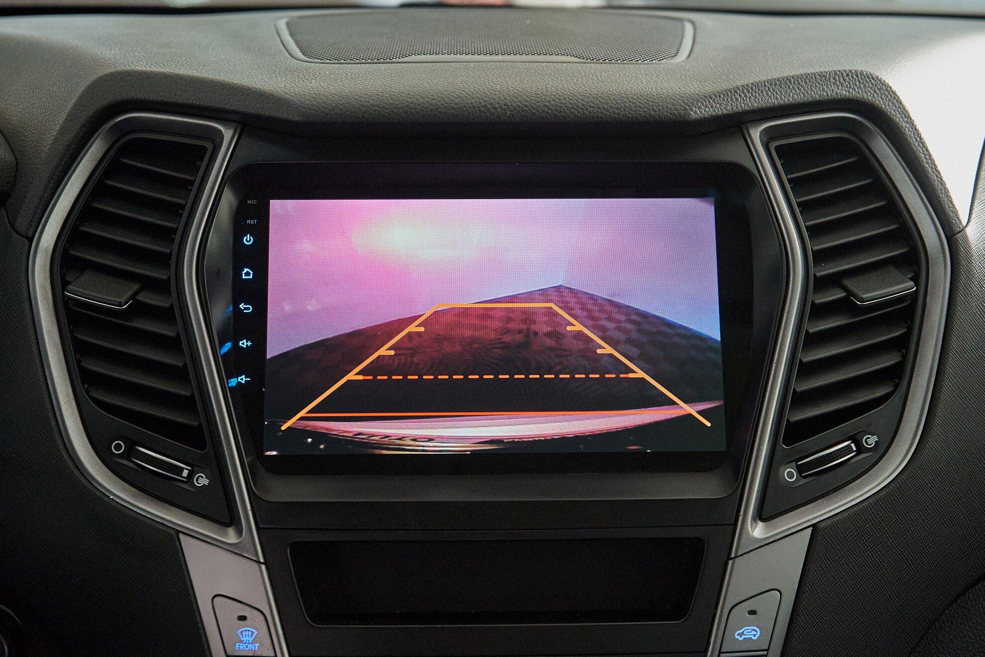 Hyundai Santa Fe 2013, белый